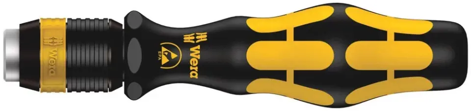 Wera 813 R ESD Bits Tutuculu Tornavida, 1/4'' x 90 mm