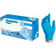 Dolphin/Beybi Mavi Nitril Eldiveni Pudrasız